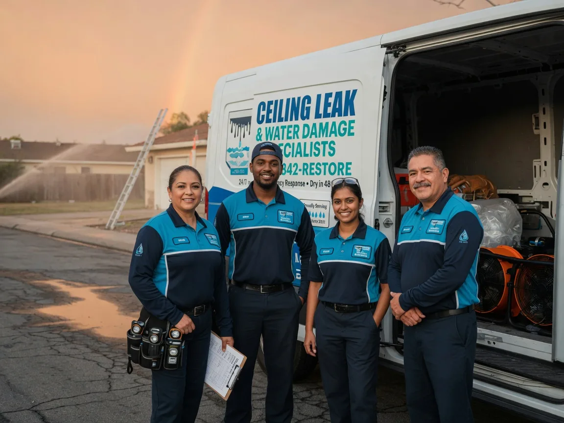 Ceiling Leak Cleanup company in Walsh, IL