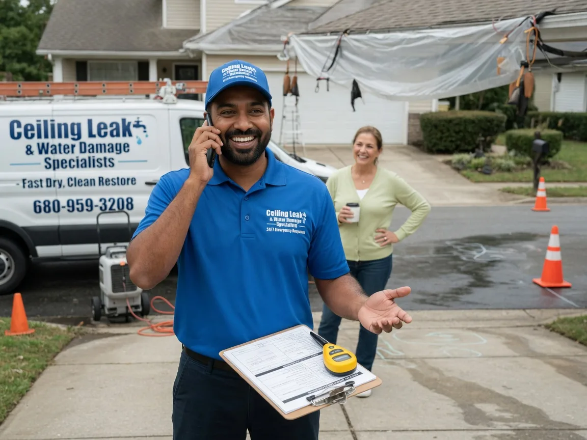 Ceiling Leak Cleanup Walsh, IL FAQs